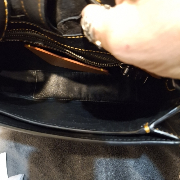 Coach Suede 23 Varsity Stripe Patchwork Crossbody Bag Shoulder Bag - Picture 14 of 17